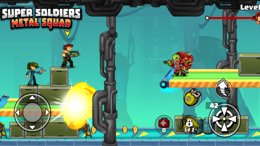 اسکرین شات بازی Super Soldiers : Metal Squad 6