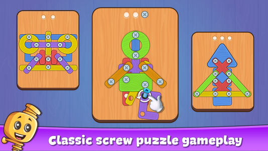 اسکرین شات 2 بازی Unscrew - Logic Puzzle