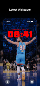 اسکرین شات 3 برنامه NBA Wallpaper 2025 HD
