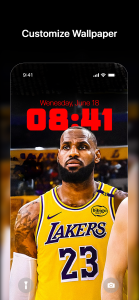 اسکرین شات 1 برنامه NBA Wallpaper 2025 HD
