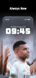 اسکرین شات 3 برنامه Soccer Kylian Mbappé Wallpaper