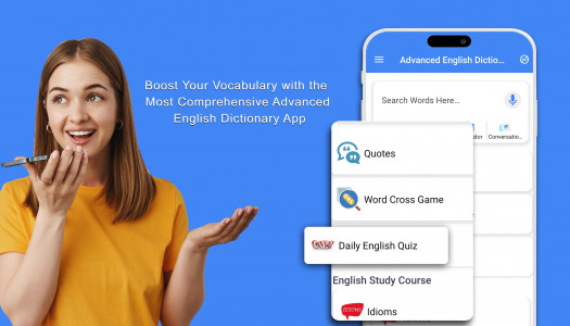 اسکرین شات برنامه Advanced English Dictionary 4