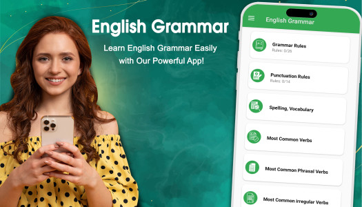 اسکرین شات 1 برنامه English Grammar & Punctuation