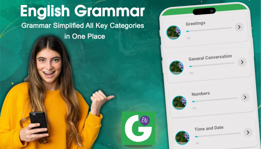 اسکرین شات برنامه English Grammar & Punctuation 2