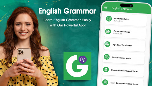 اسکرین شات برنامه English Grammar & Punctuation 1