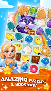 اسکرین شات 3 بازی Candy Valley - Match 3 Puzzle