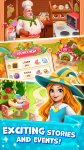 اسکرین شات 2 بازی Candy Valley - Match 3 Puzzle