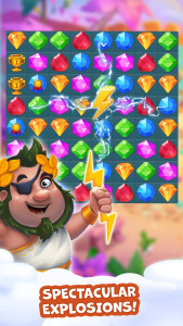 اسکرین شات 3 بازی Pirate Treasures: Jewel & Gems