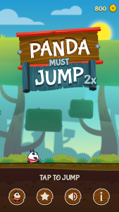 اسکرین شات بازی Panda Must Jump Twice 1