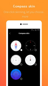 اسکرین شات برنامه Compass - Level & GPS & Map 4