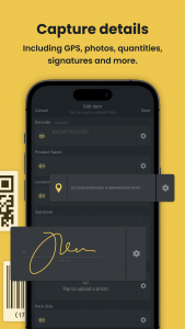 اسکرین شات برنامه Orca Scan - Barcode Scanner 3