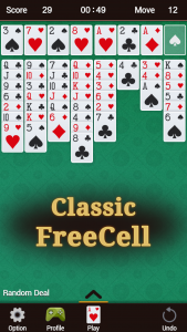 اسکرین شات بازی FreeCell 1