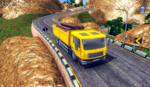 اسکرین شات 7 برنامه Uphill Offroad Truck Driver 3D