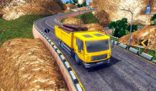 اسکرین شات برنامه Uphill Offroad Truck Driver Cargo Transport Game 7