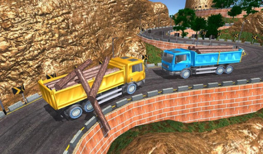 اسکرین شات برنامه Uphill Offroad Truck Driver Cargo Transport Game 6