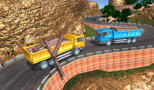 اسکرین شات برنامه Uphill Offroad Truck Driver 3D 6