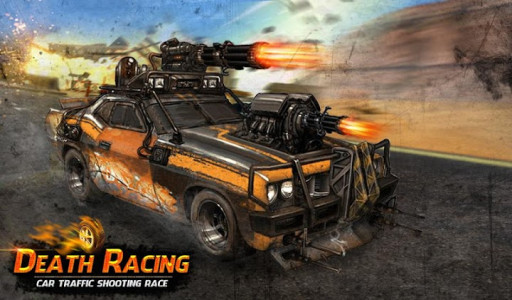 اسکرین شات بازی Death Racing Car Traffic Shooting Race 1