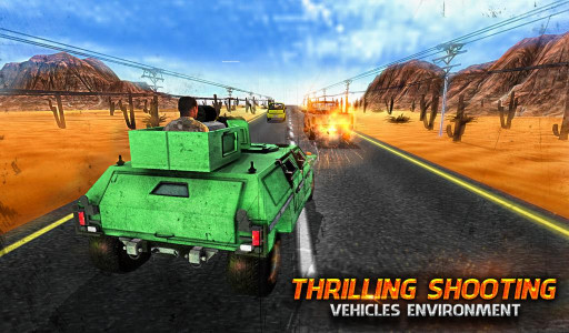 اسکرین شات 5 بازی Death Race Traffic Shoot Game