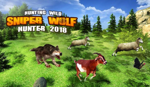 اسکرین شات بازی Hunting Wild Animals Sniper 3D - Wolf Hunter 2018 6