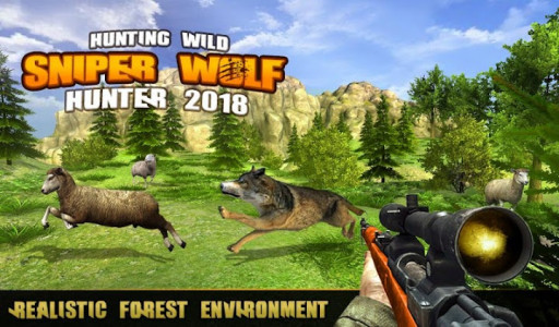 اسکرین شات بازی Hunting Wild Animals Sniper 3D - Wolf Hunter 2018 5