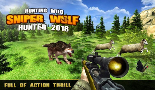 اسکرین شات بازی Hunting Wild Animals Sniper 3D - Wolf Hunter 2018 8