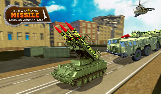 اسکرین شات بازی Missile Attack Combat Tank War 2