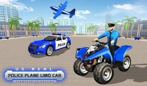 اسکرین شات بازی US Police limousine Car Driving Offline games 1