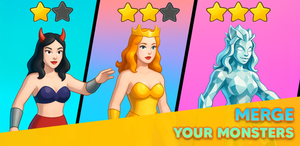 اسکرین شات 6 بازی Monster Draft : Merge Runner