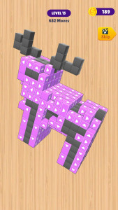 اسکرین شات 1 بازی Tap 3D Satisfying Puzzle Game
