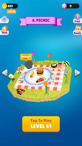 اسکرین شات 2 بازی Tap 3D Satisfying Puzzle Game