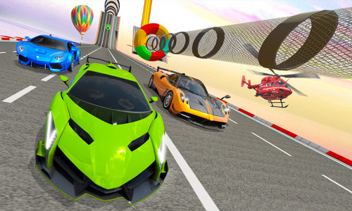 اسکرین شات بازی Mega Ramp Car Stunt Race Game 6