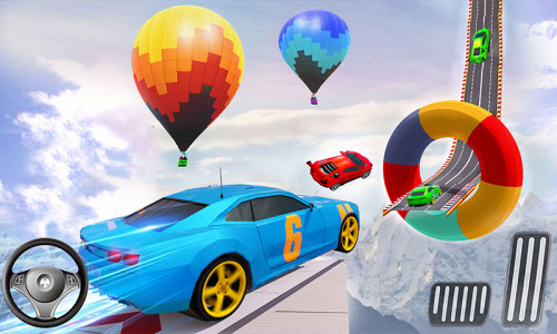 اسکرین شات بازی Mega Ramp Car Stunt Race Game 4