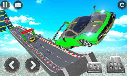 اسکرین شات بازی Mega Ramp Car Stunt Race Game 3