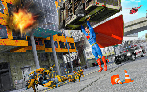 اسکرین شات بازی Superhero Man Adventure Game 6