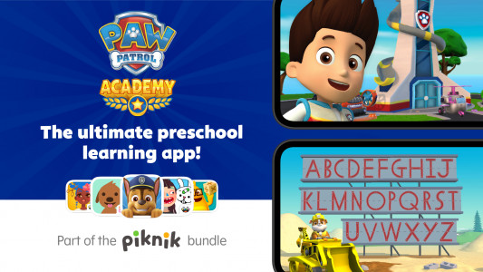 اسکرین شات 1 برنامه PAW Patrol Academy
