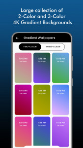 اسکرین شات 4 برنامه Pure Black Wallpaper