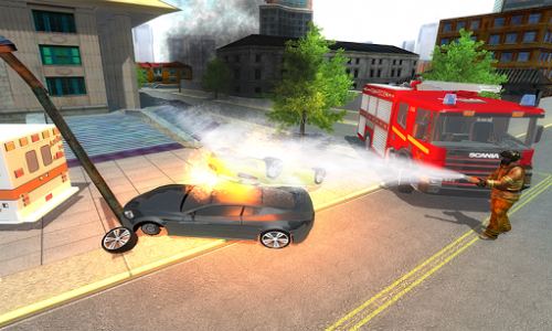 اسکرین شات بازی American FireFighter City Rescue 2019 4