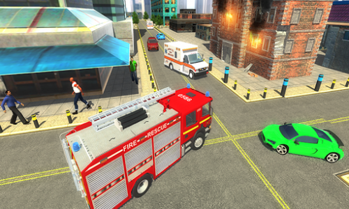 اسکرین شات بازی American FireFighter City Rescue 2019 3