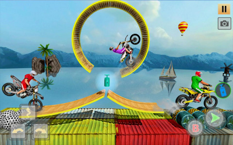 اسکرین شات بازی Indian Bikes Driving Game 3D 5