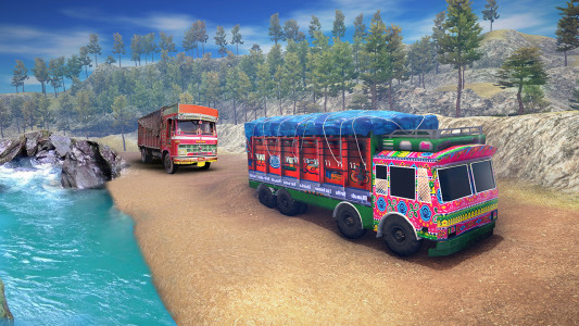 اسکرین شات بازی Offline Truck Games 3D Racing 4