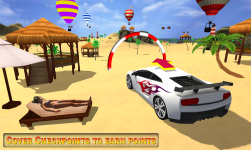 اسکرین شات بازی Water Surfer Car Racer Games 3