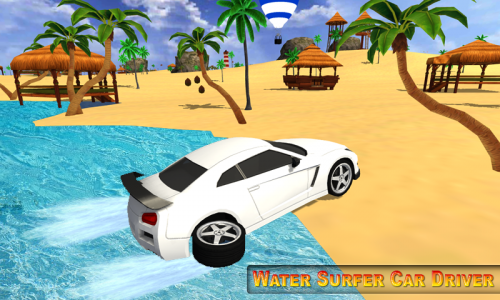 اسکرین شات بازی Water Surfer Car Racer Games 5