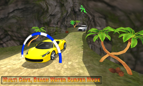 اسکرین شات بازی Water Surfer Car Racer Games 4