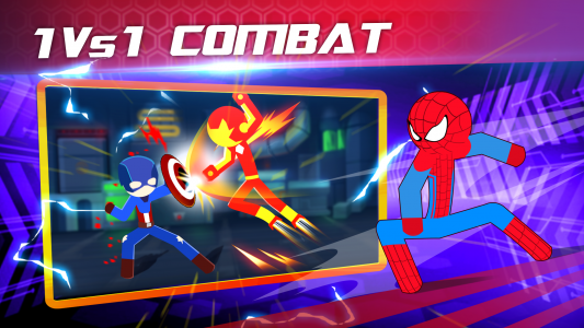 اسکرین شات بازی Super Stickman Heroes Fight 1