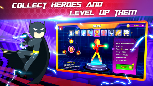 اسکرین شات بازی Super Stickman Heroes Fight 5