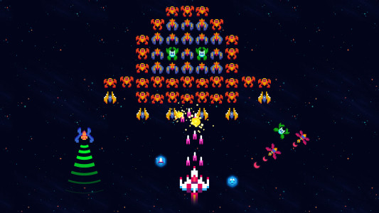 اسکرین شات 7 بازی Galaxiga: Galaxy Alien Shooter