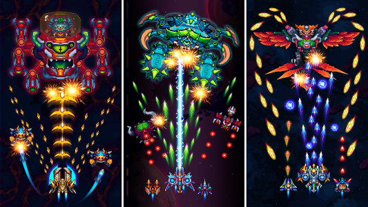 اسکرین شات 6 بازی Galaxiga: Space Arcade Shooter