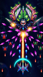 اسکرین شات بازی Galaxiga: Space Arcade Shooter 2