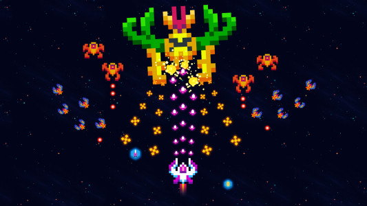 اسکرین شات 6 بازی Galaxiga: Galaxy Alien Shooter