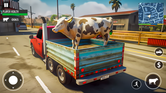 اسکرین شات برنامه Farm Animal Transporter Games 3